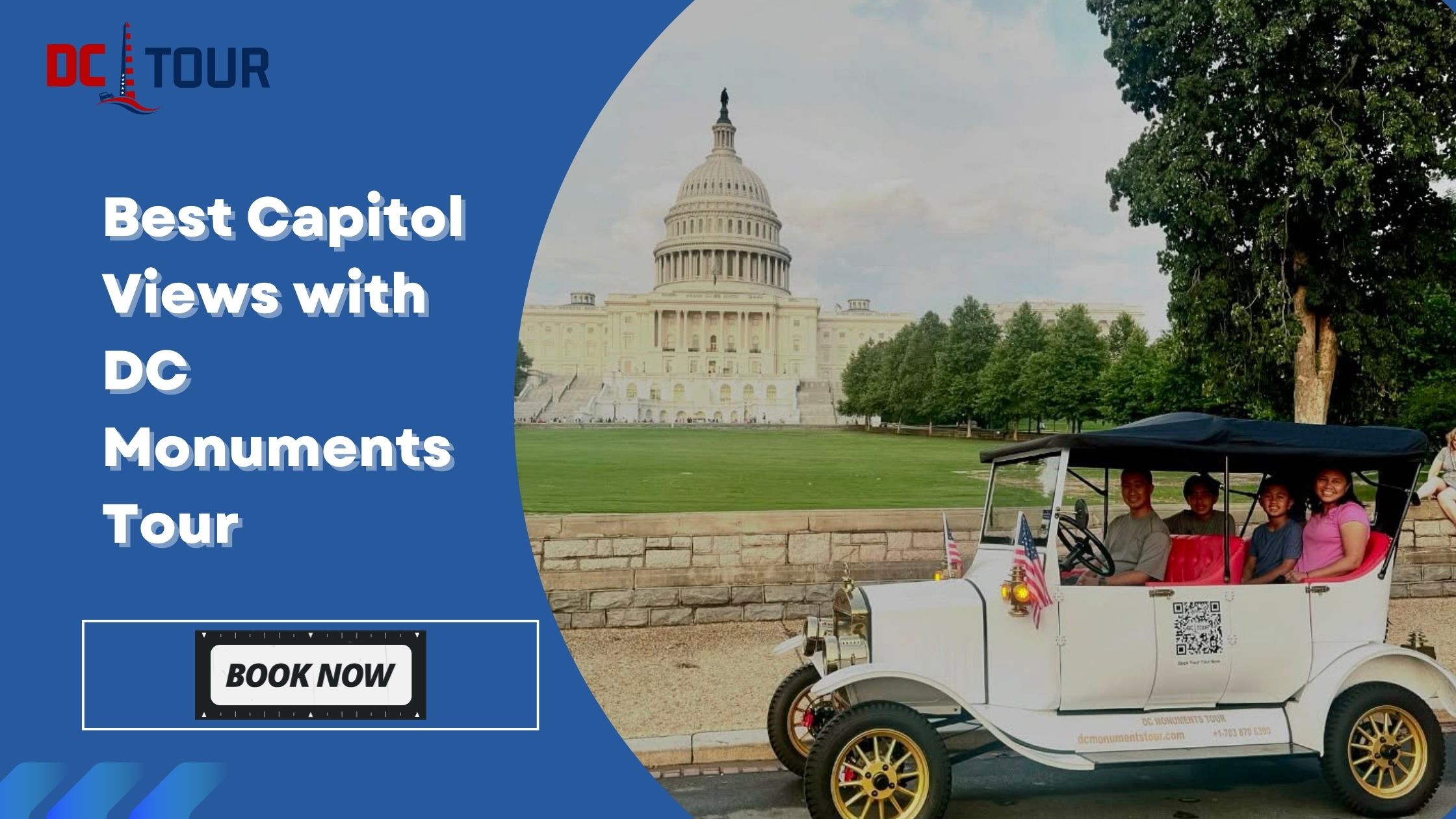 Unveiling the Best Capitol Views with DC Monuments Tour